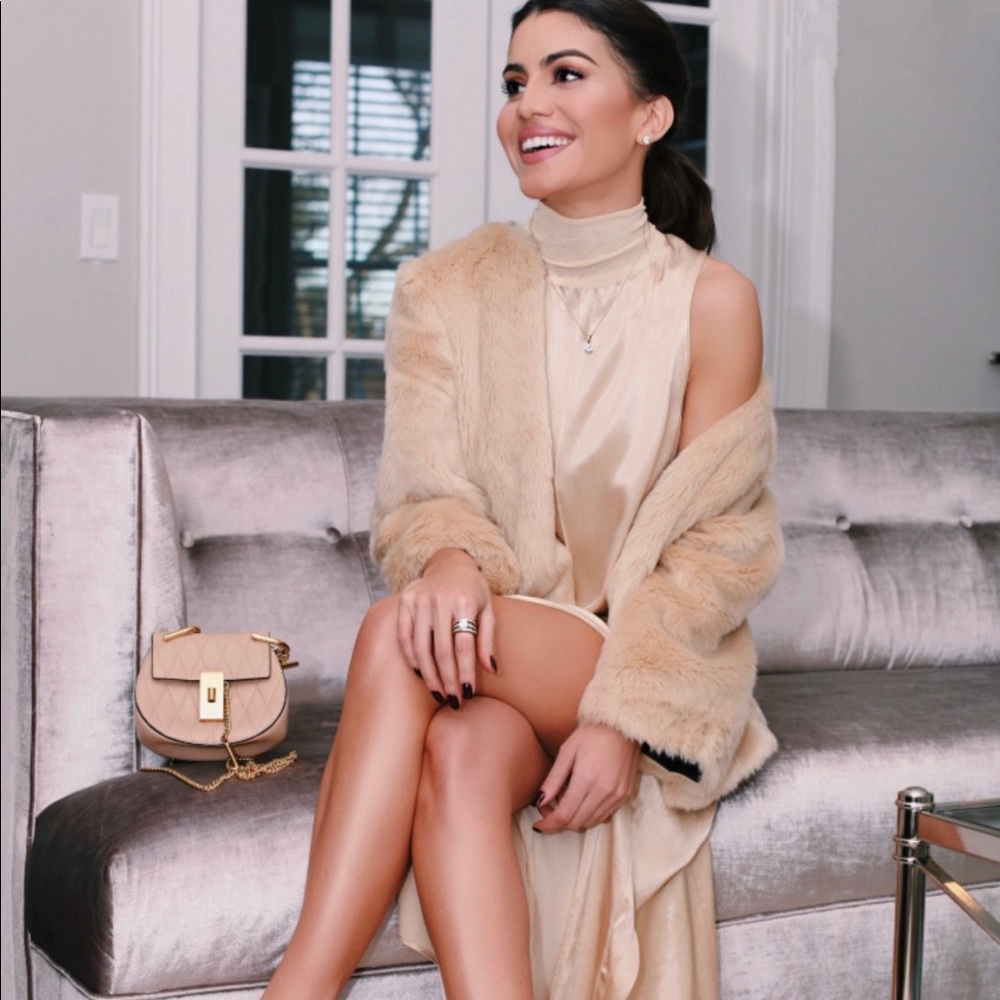 Zara satin dress